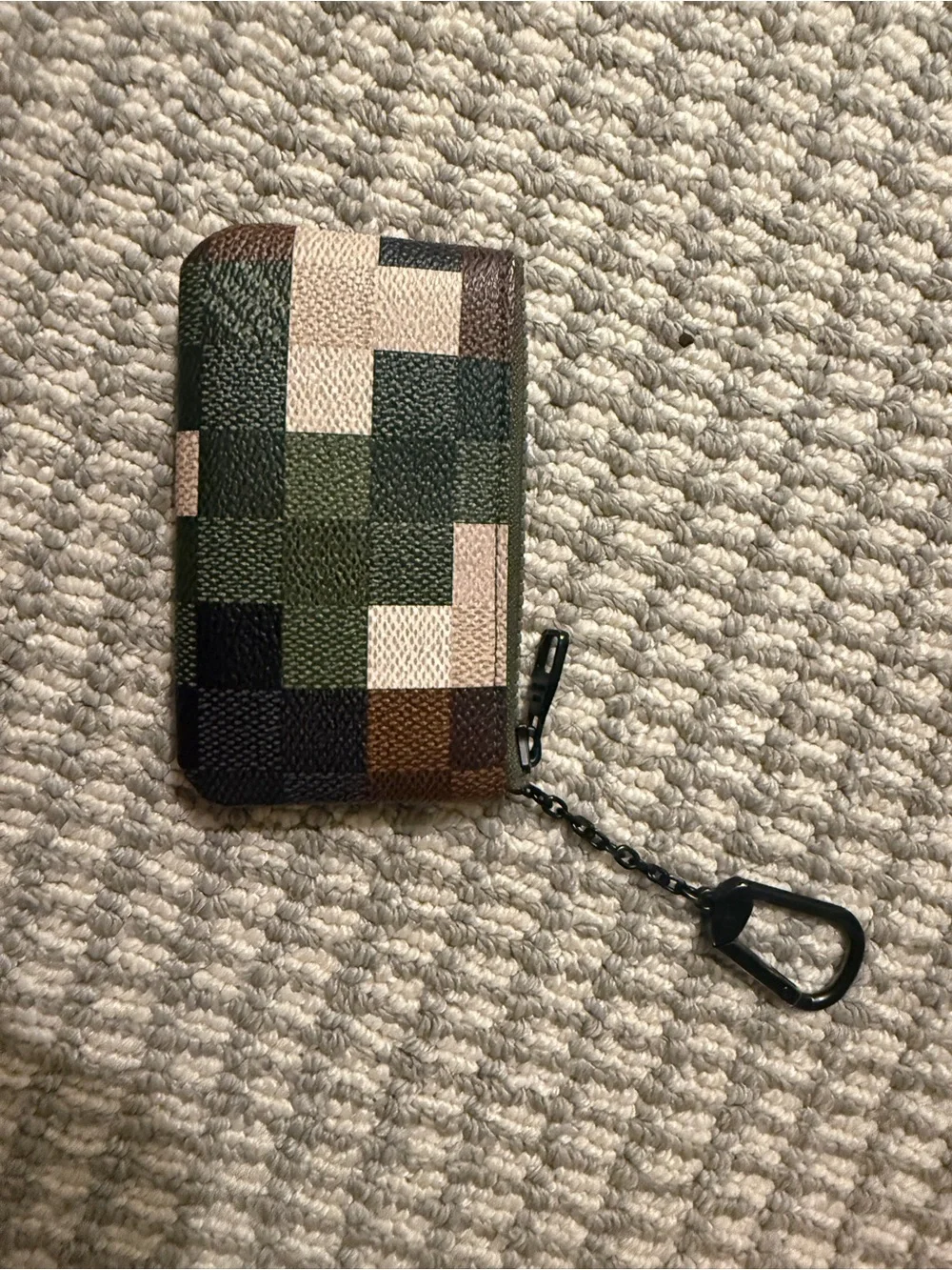 Louis Vuitton Patchwork Studded Key Wallet